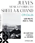 Donnerstag Live-Musik: Sheela & Chand in Sa Cabaneta