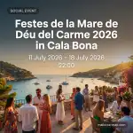 Festes de la Mare de Déu del Carme 2026 in Cala Bona erleben - Bild 1