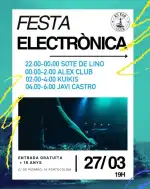 Elektronische Party im Es Far Club Portocolom