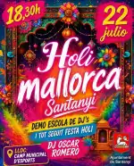 Holi Mallorca in Santanyí: A Colorful Party Experience