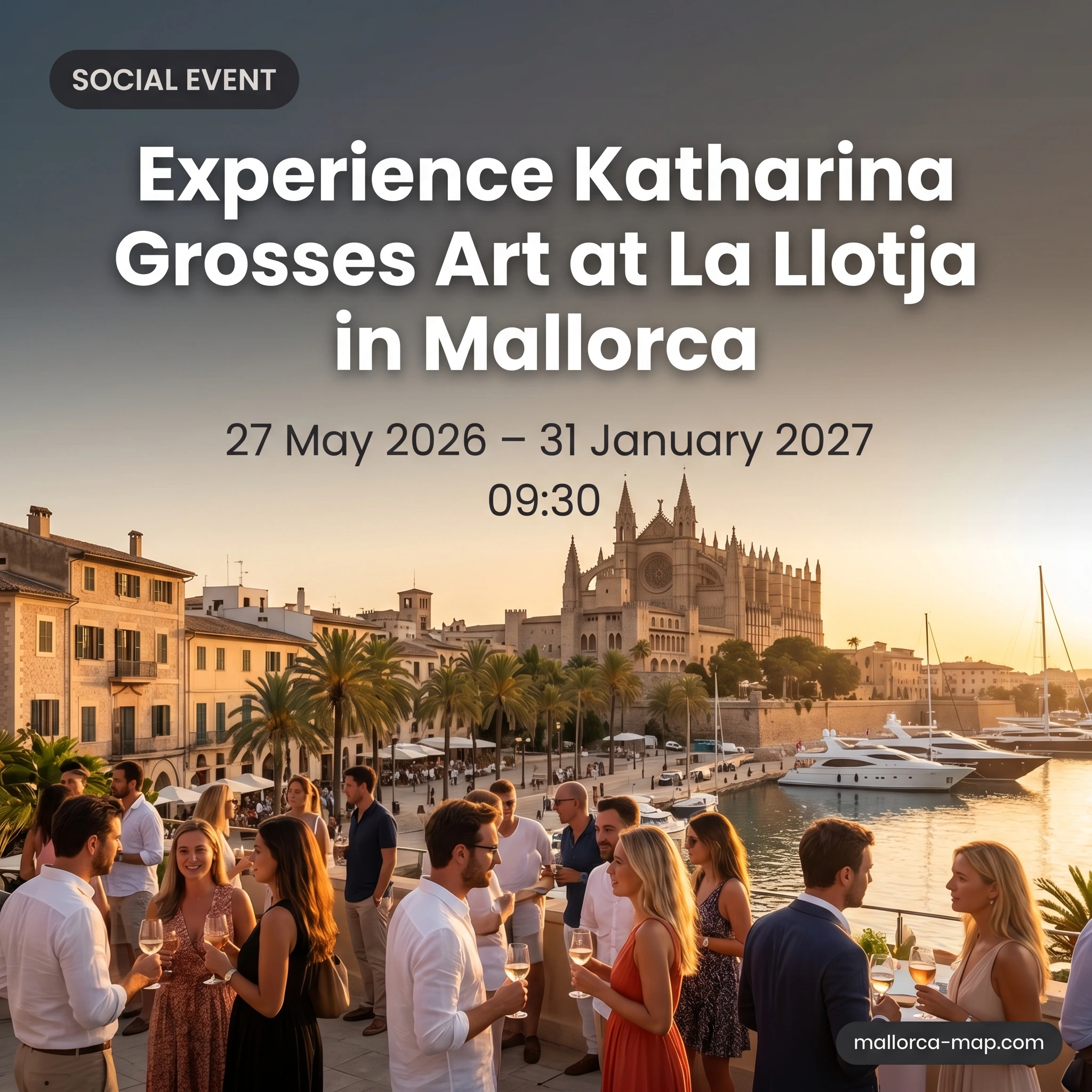 Experience Katharina Grosse's Art at La Llotja in Mallorca