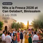 Nits a la Fresca 2026 in Binissalem: Ein Abend voller Kultur - Bild 1