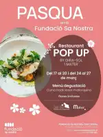 PASCUA con Fundació Sa Nostra - Restaurante POP UP