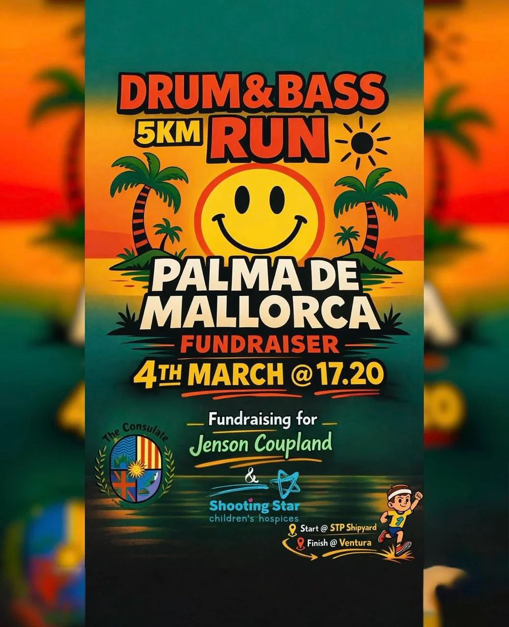 Drum & Bass 5km Charity Run in Palma