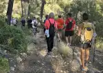 Kostenloses Nordic Walking in Ciudad Jardín im Juli