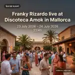 Franky Rizardo en directo en Discoteca Amok - Imagen 1