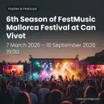 Sexta Temporada del Festival FestMusic Mallorca en Can Vivot - Imagen 1