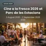 Cine a la Fresca 2026 en el Parc de les Estacions - Imagen 1