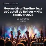 Geometrical Sardine Jazz en el Castell de Bellver - Nits a Bellver 2026 - Imagen 1
