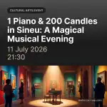 1 Piano & 200 Candles in Sineu: Ein magischer Abend voller Musik - Bild 1