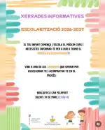 Charlas Informativas: Escolarización 2026-2027 en Can Picafort