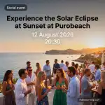 Solarfinsternis bei Sonnenuntergang im Purobeach – Ein exklusives Event - Bild 1