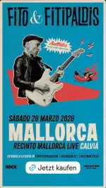 Fito & Fitipaldis - Aullidos Tour 25/26 Konzert in Calviá