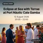 Eclipse at Sea mit Terrae: Ein magisches Event am Port Nàutic Cala Gamba - Bild 1