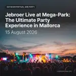 Jebroer en directo en Mega-Park: ¡La fiesta definitiva en Mallorca!