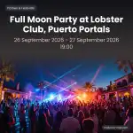 Full Moon Party im Lobster Club: Eine magische Nacht in Puerto Portals - Bild 1