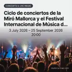 Ciclo de conciertos de la Miró Mallorca y el Festival Internacional de Música de Deià