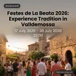Festes de La Beata 2026 in Valldemossa: Ein mallorquinisches Fest - Bild 1