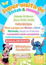 Super Besuch von Stitch & Minnie im Encantia Palma