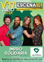 Impro Solidaria: Lach dich schlapp für den guten Zweck in Escena 101