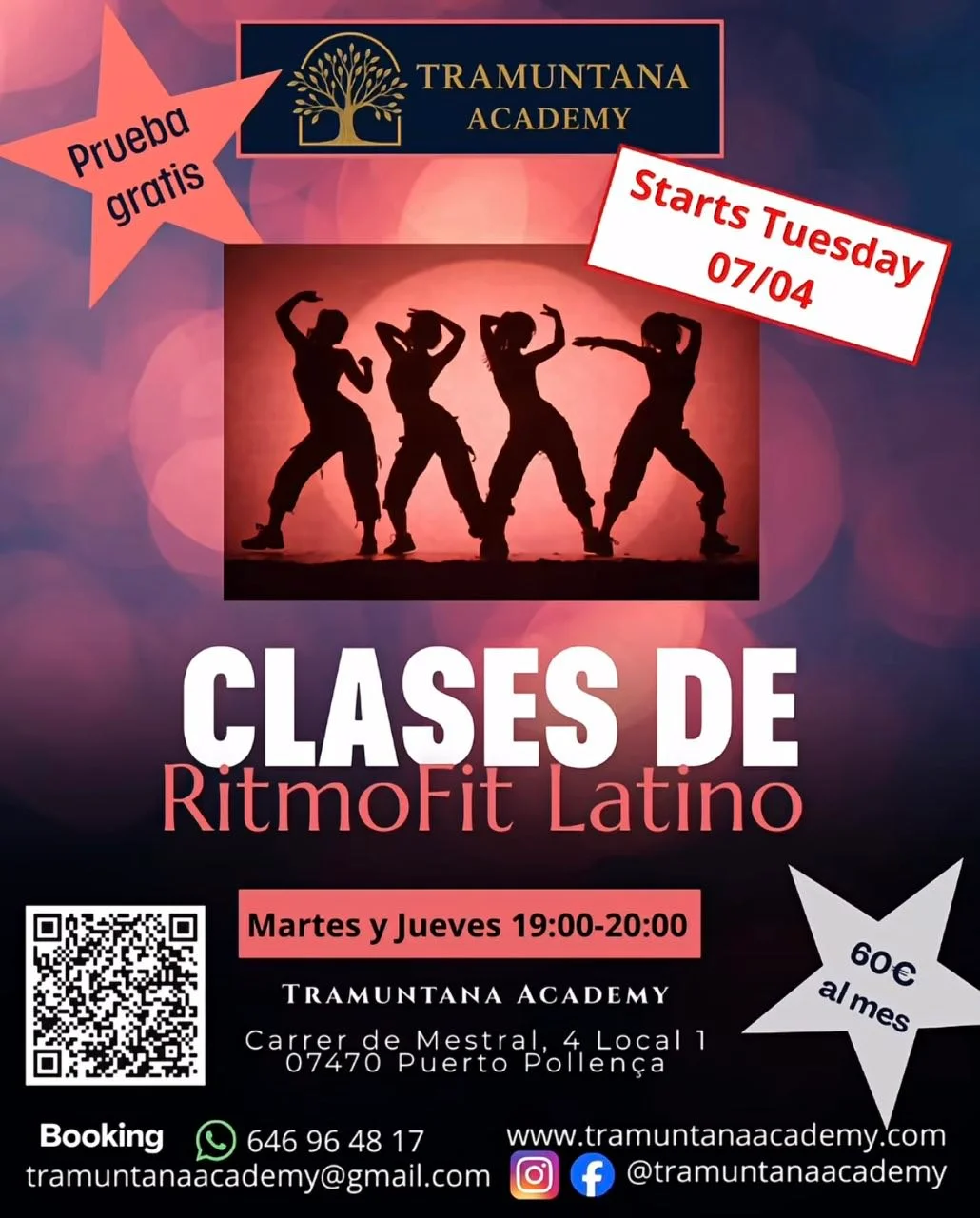 RitmoFit Latino Dance Classes in Puerto Pollença