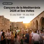 Cançons de la Mediterrània 2026: Magische Musik in Ses Voltes - Bild 1