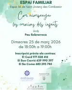 How to Accompany Children's Emotions at Espai 36, Sant Llorenç