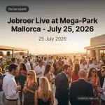 Jebroer en directo en Mega-Park: ¡La fiesta definitiva en Mallorca!