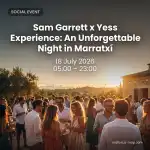 Sam Garrett x Yess Experience: Ein magischer Abend in Marratxí - Bild 1