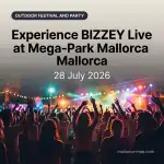 ¡BIZZEY llega a Mega-Park! Vive la mejor fiesta este verano en Mallorca