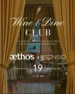 Wine & Dine CLUB im æthos – Exklusives Überraschungsmenü & Weinbegleitung