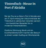 Tintenfisch-Messe in Port d'Alcúdia