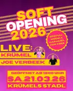 Soft Opening 2026 at Krümels Stadl in Peguera