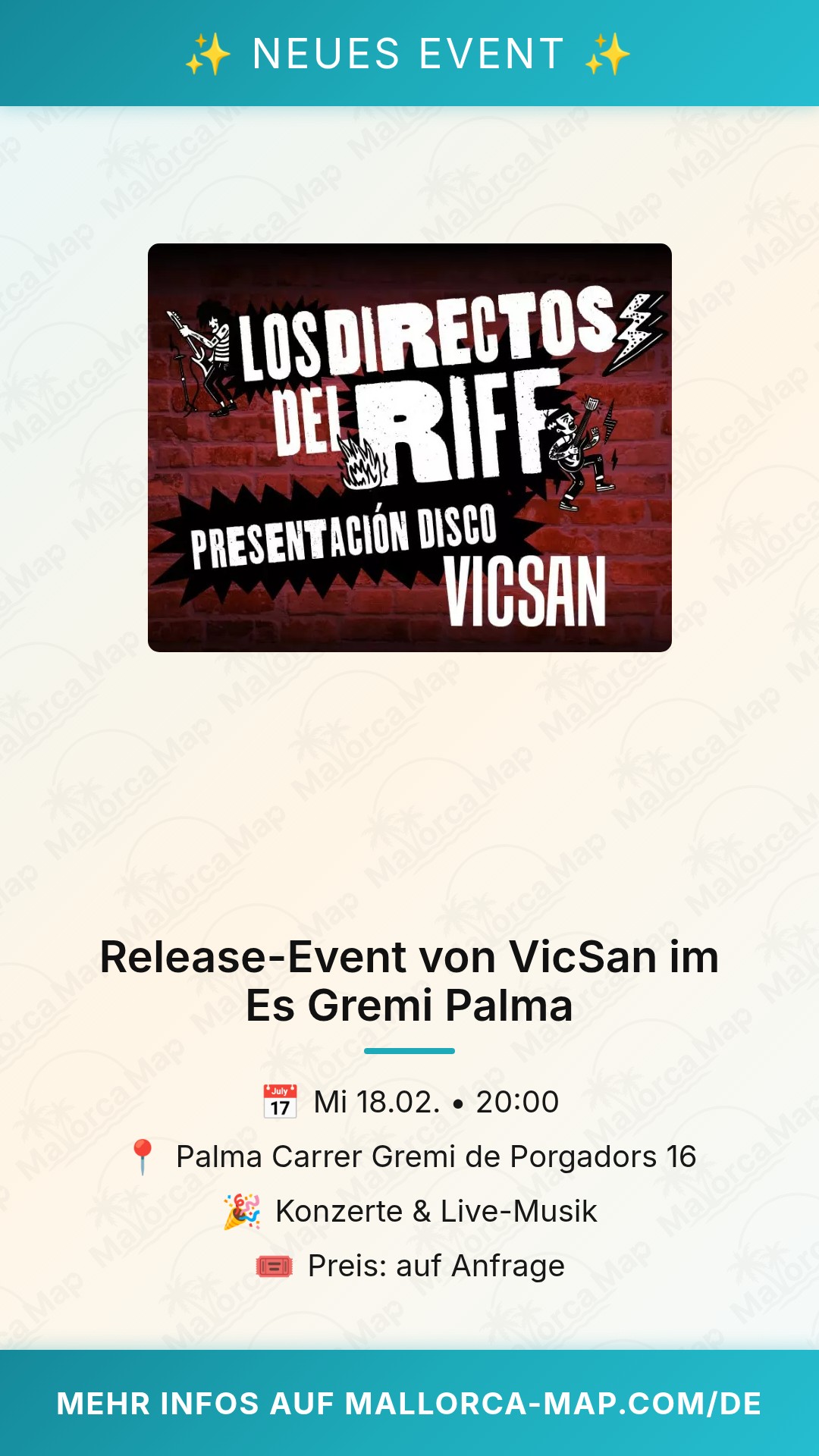 Release-Event von VicSan im Es Gremi Palma - Bild 1