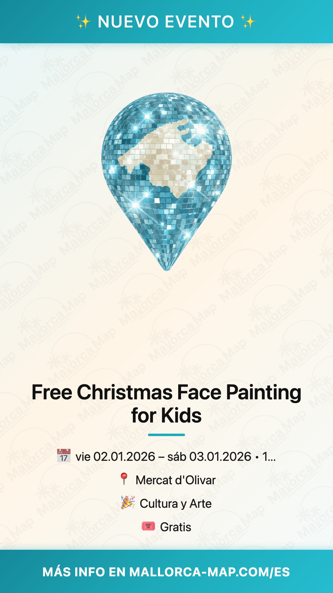 Free Christmas Face Painting for Kids