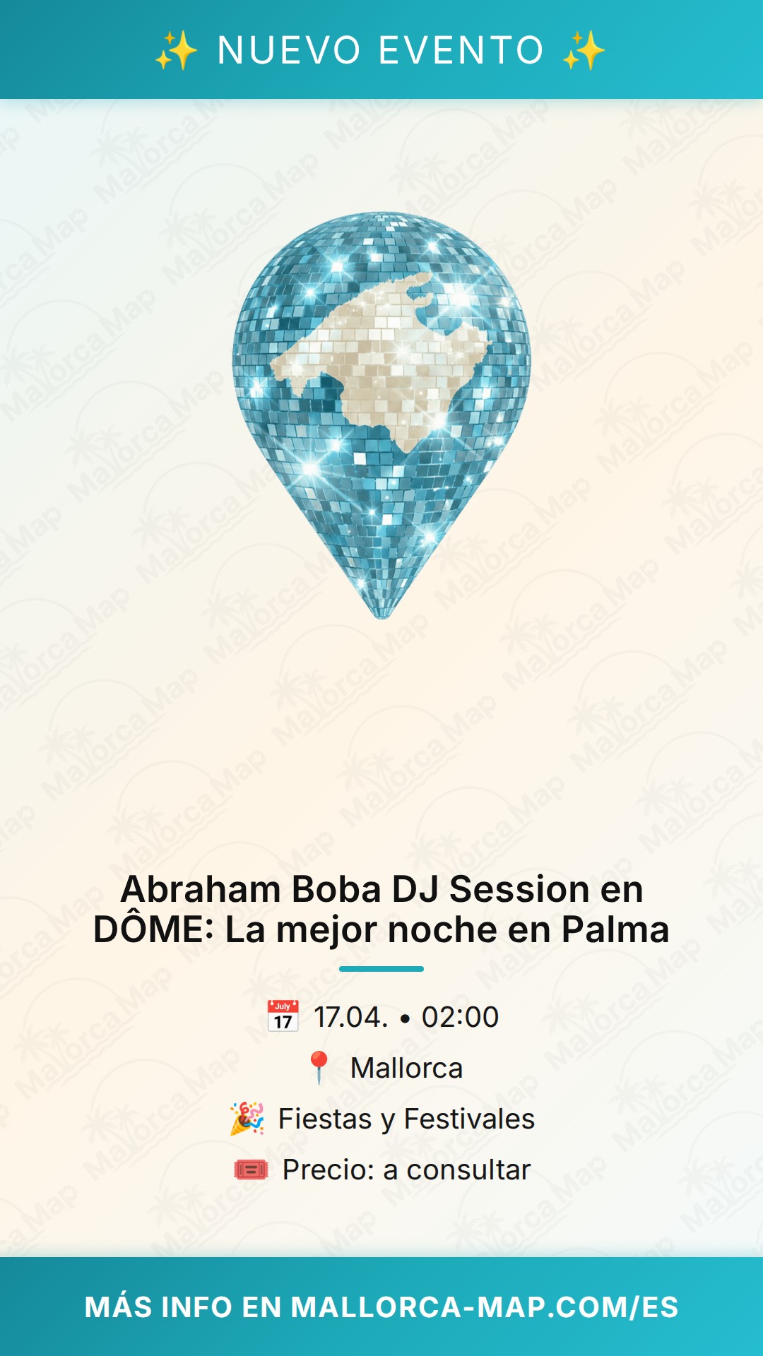 Abraham Boba DJ Session im DÔME in Palma