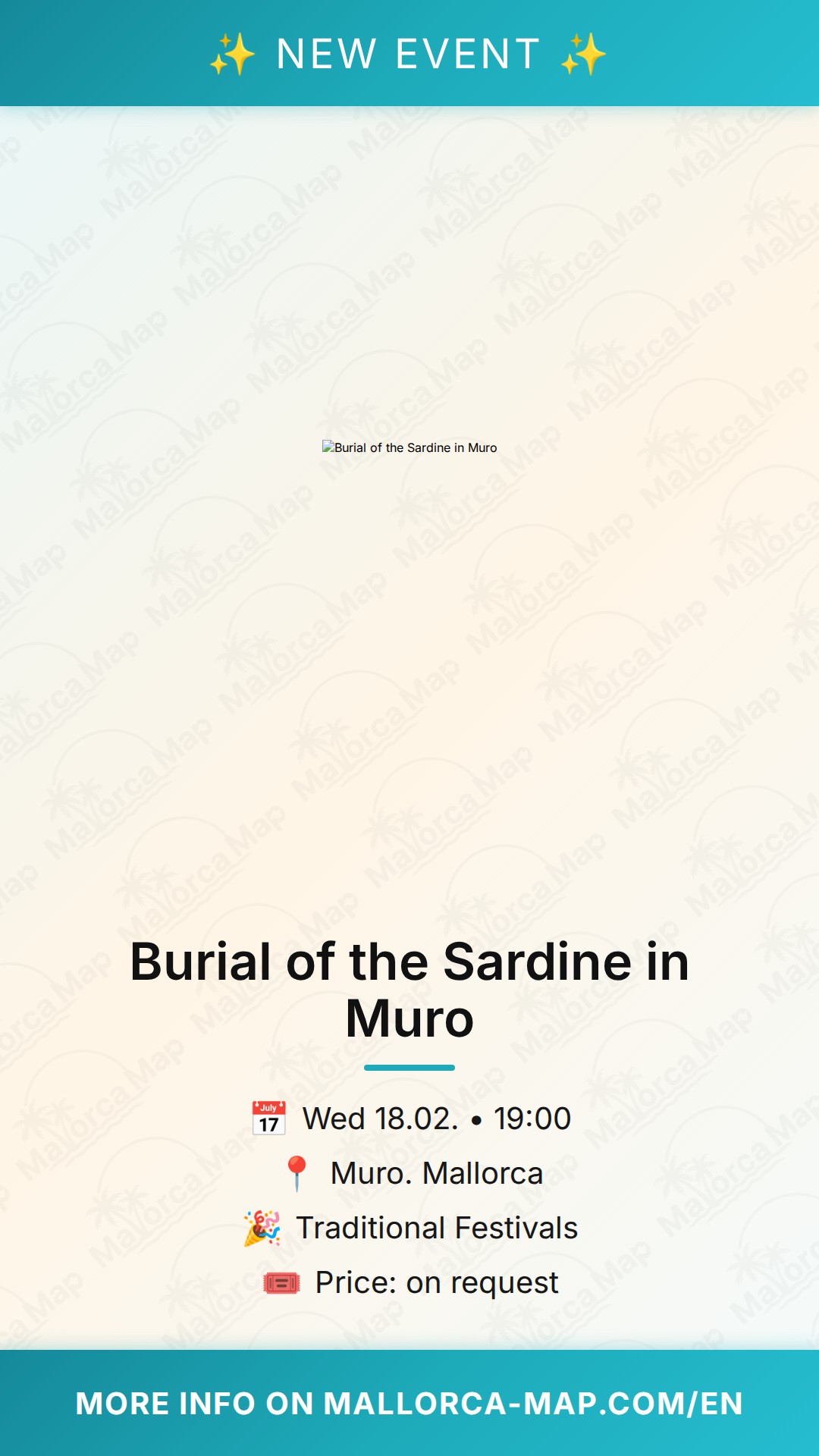 Das Begräbnis der Sardine in Muro