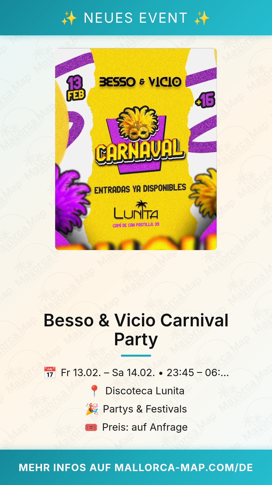 Besso & Vicio Carnival Party