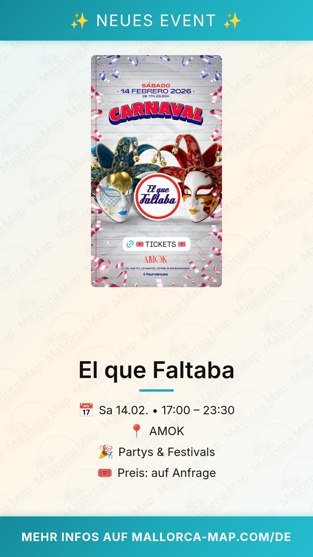 Fiesta de Carnaval - El que Faltaba