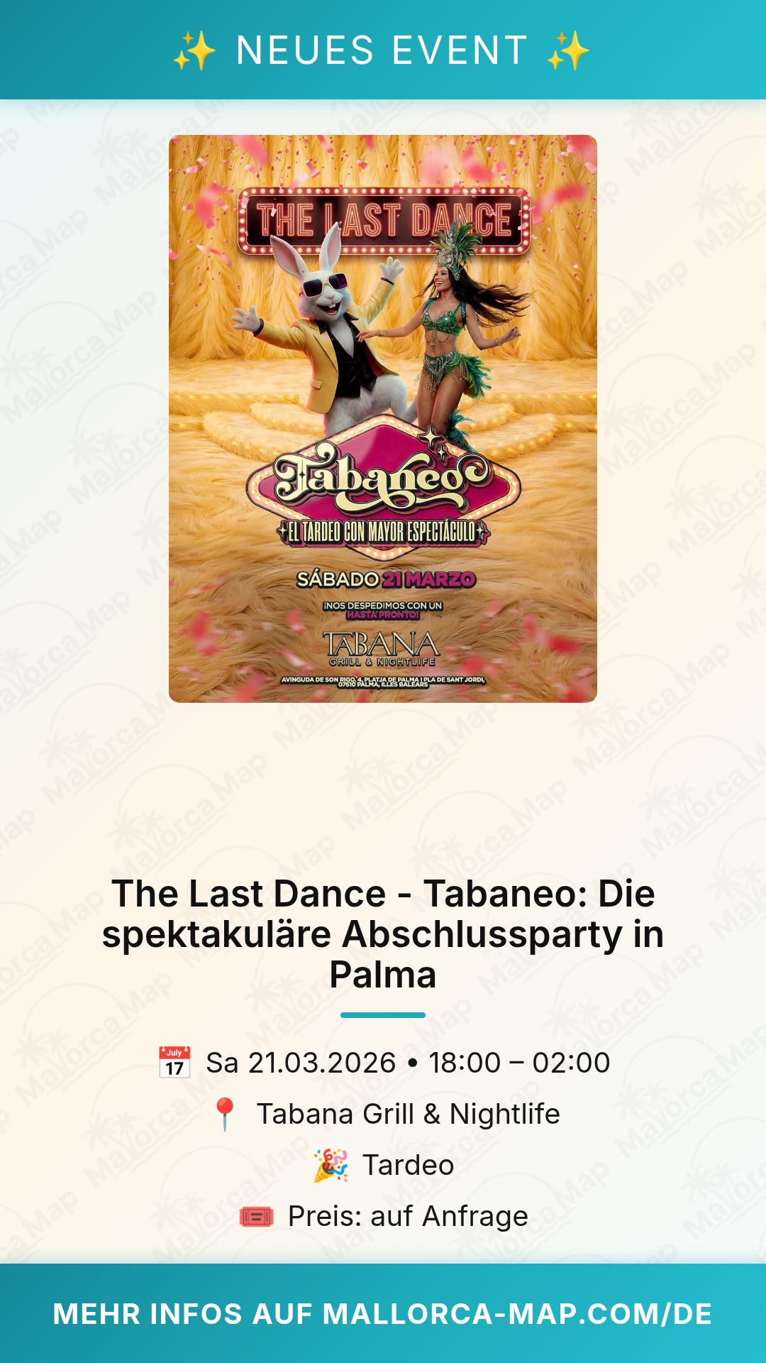 The Last Dance - Tabaneo: Die spektakuläre Abschlussparty in Palma - Bild 1