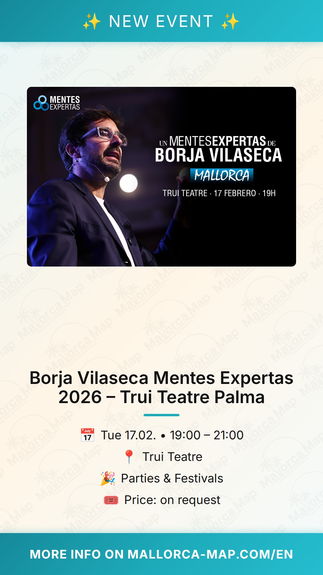 Borja Vilaseca 2026 – Mentes Expertas en Palma