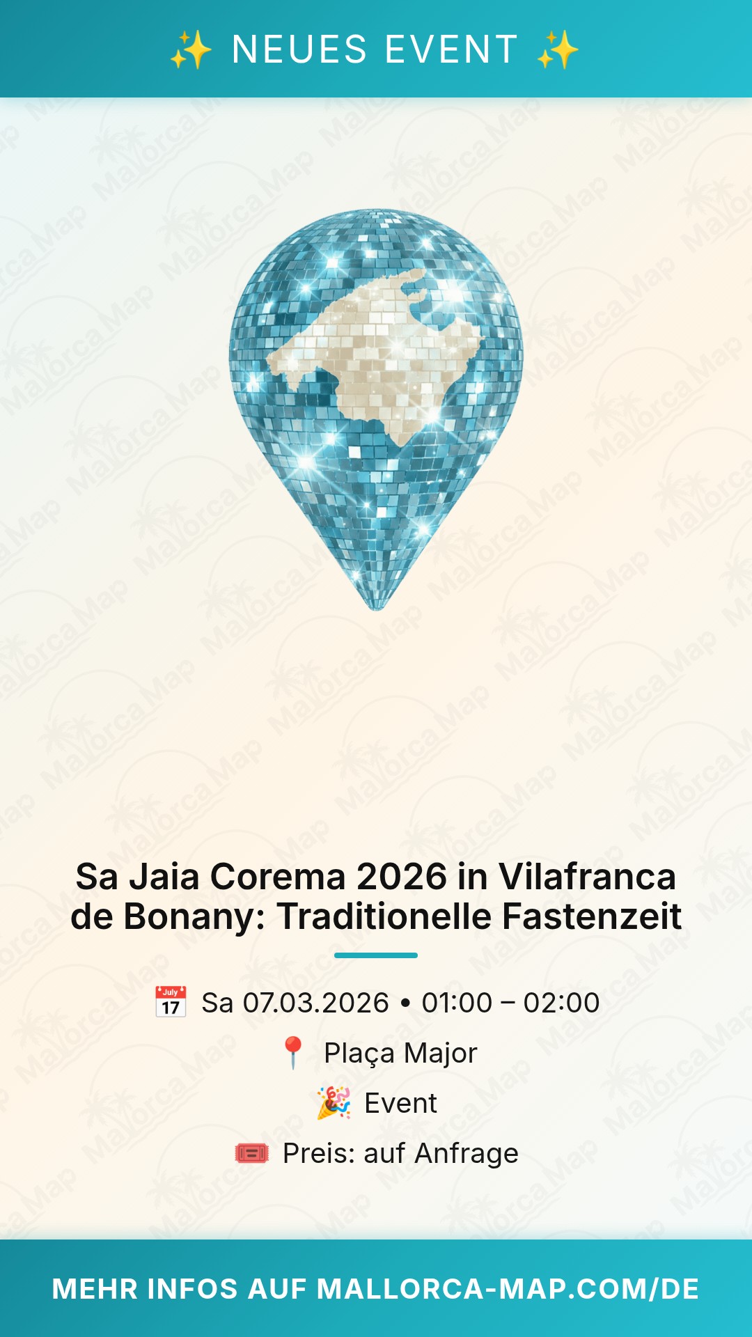 Sa Jaia Corema 2026 in Vilafranca de Bonany