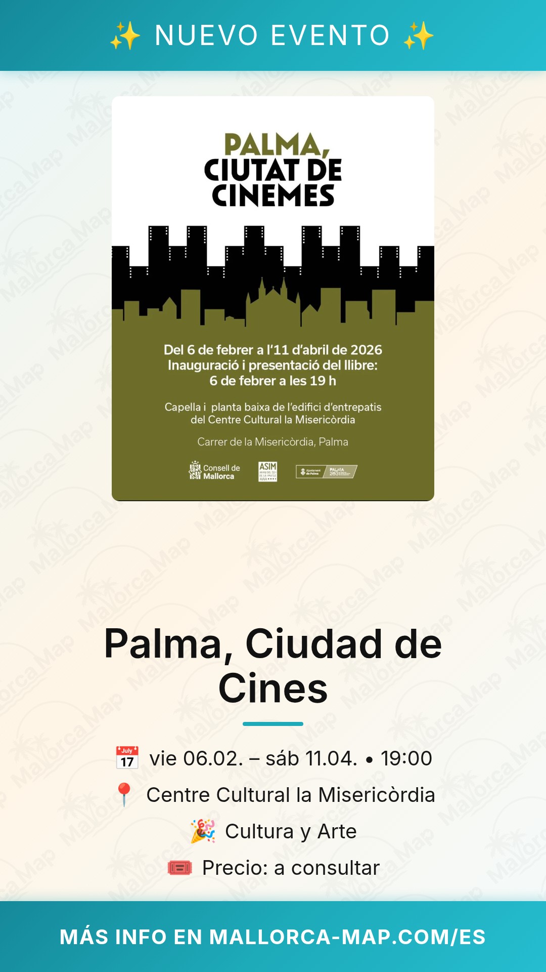 Palma, Stadt der Kinos