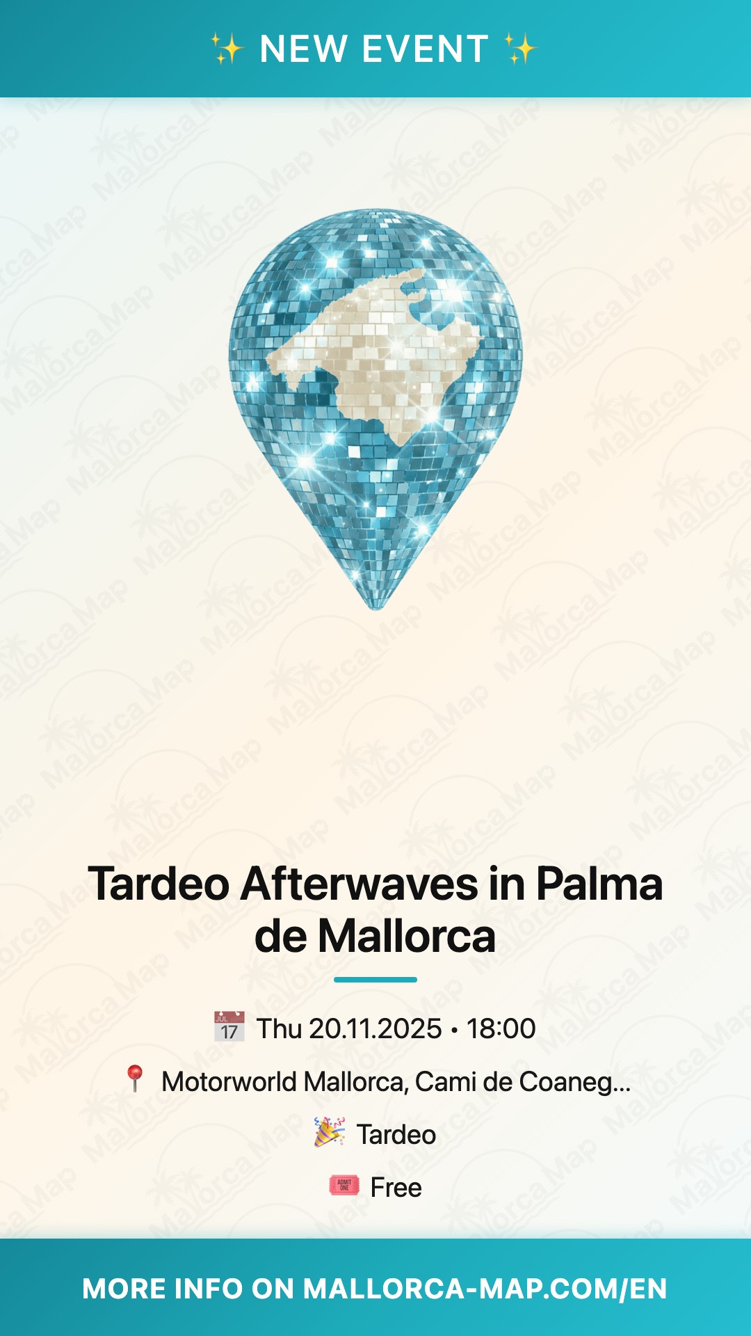 Tardeo Afterwaves in Palma de Mallorca