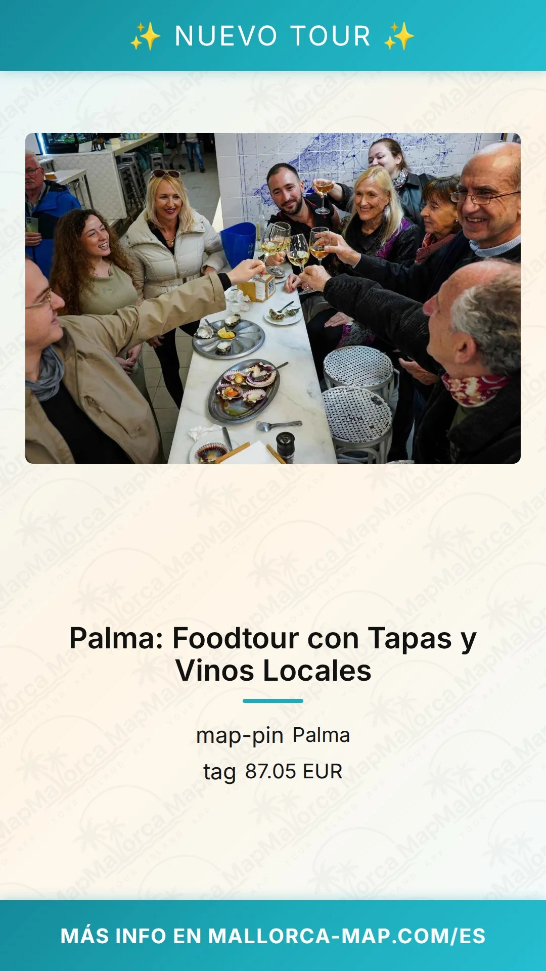 Instagram Story: Palma: Foodtour con Tapas y Vinos Locales
