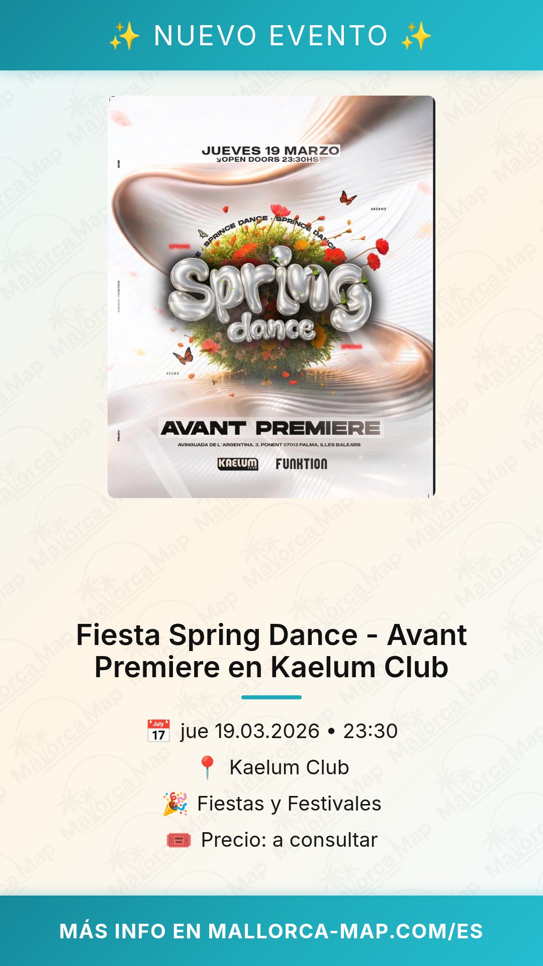 Fiesta Spring Dance - Avant Premiere en Kaelum Club - Imagen 1