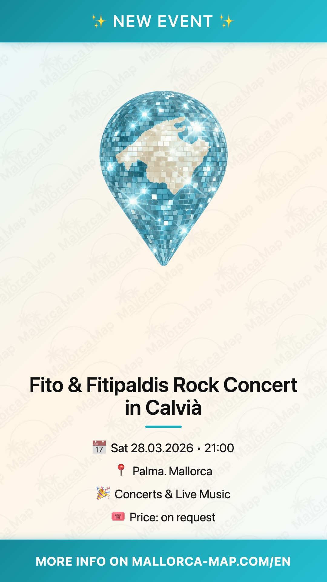 Fito & Fitipaldis Rock-Konzert in Calvià