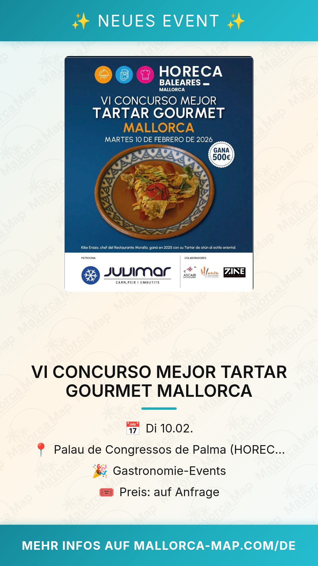VI CONCURSO MEJOR TARTAR GOURMET MALLORCA