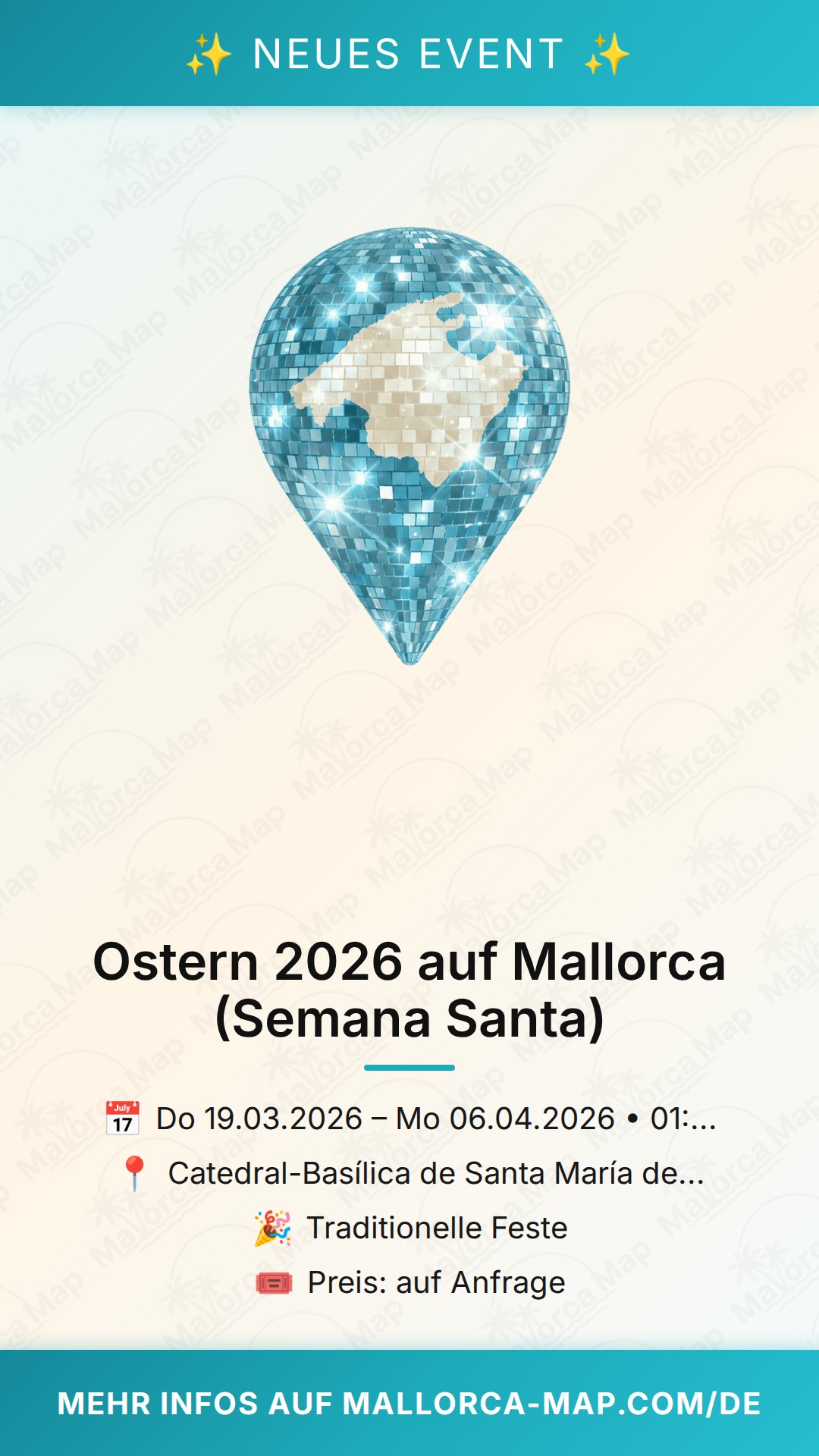 Ostern 2026 auf Mallorca (Semana Santa)