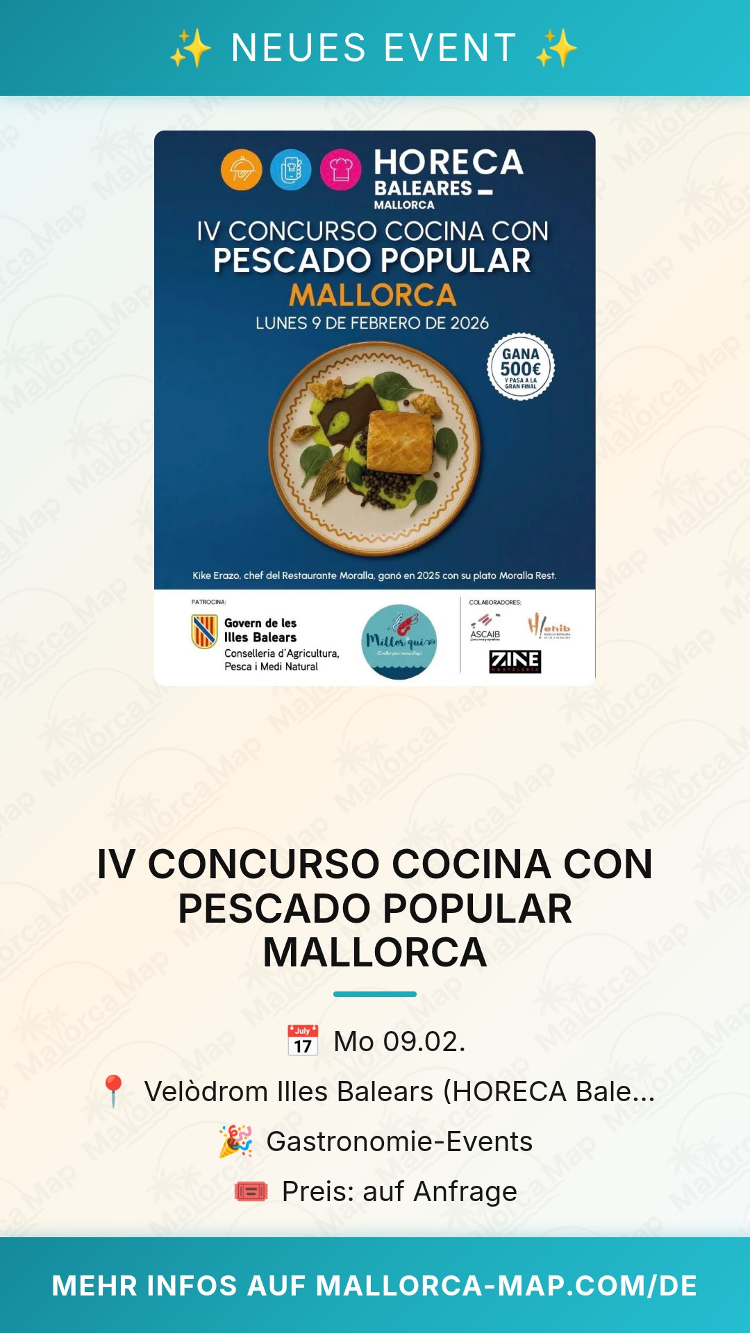 IV CONCURSO COCINA CON PESCADO POPULAR MALLORCA